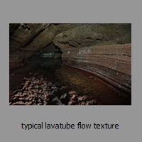 typical lavatube flow texture